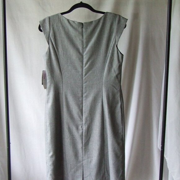 Sandra Darren dress houndstooth black and white size 6 lined cap sleeve new NWT - Picture 6 of 16